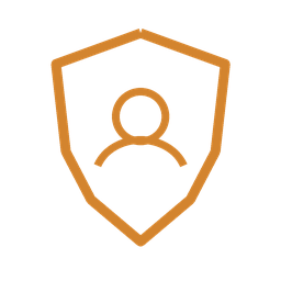 Ícone de escudo do cliente